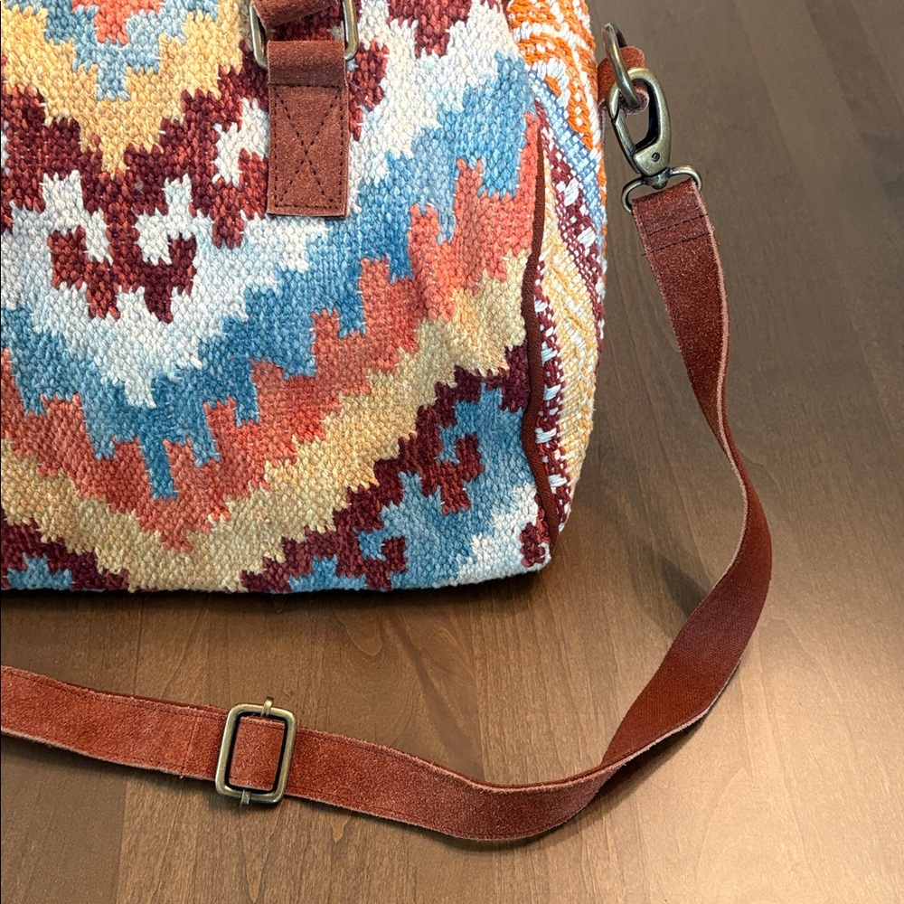 NWT “Macchia di Ruggine” Satchel Hand & Shoulder Bag Beautiful Southwest/Boho - Picture 10 of 17